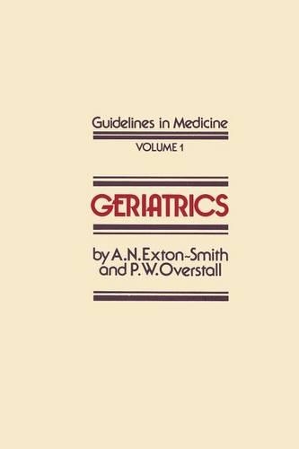 Паперова книга «Geriatrics», авторів А.Н. Екстон-Сміт, П. Оверстолл - фото №1