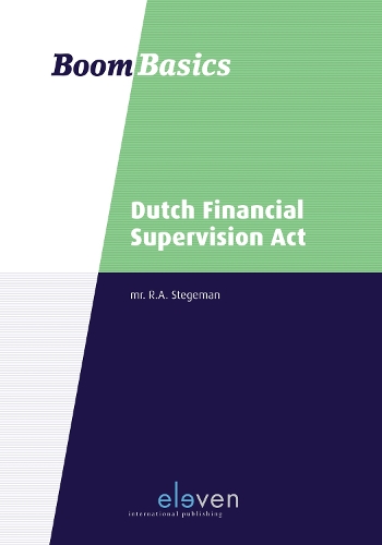 Бумажная книга «Boom Basics Dutch Financial Supervision Act», автор Реза Штегеман - фото №1
