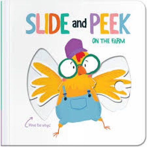 Паперова книга «Slide & Peek: Wild Animals», автор Yoyo Books - фото №1
