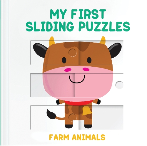 Бумажная книга «My First Sliding Puzzles Farm Animals», автор Yoyo Books - фото №1