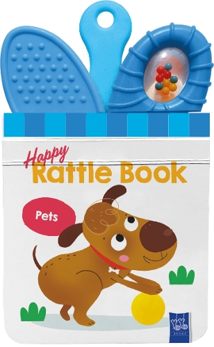 Паперова книга «Happy Rattle Book: Pets» - фото №1