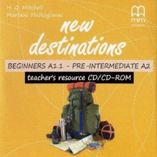 [object Object] «New Destinations. Beginners-Pre-Intermediate Teacher's Resource CD/CD-ROM», авторів Марілені Малкогіанні, Гарольд Квінтон Мітчелл - фото №1