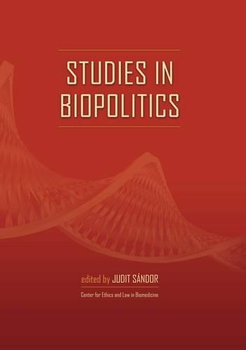 Паперова книга «Studies in Biopolitics», автор Джудіт Сандор - фото №1