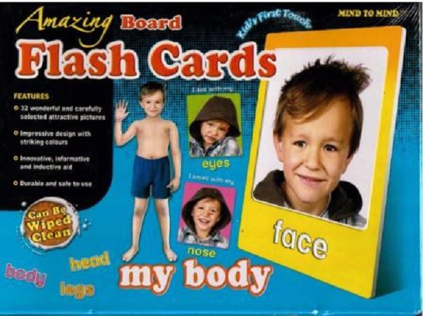 Паперова книга «Flash Cards My Body » - фото №1