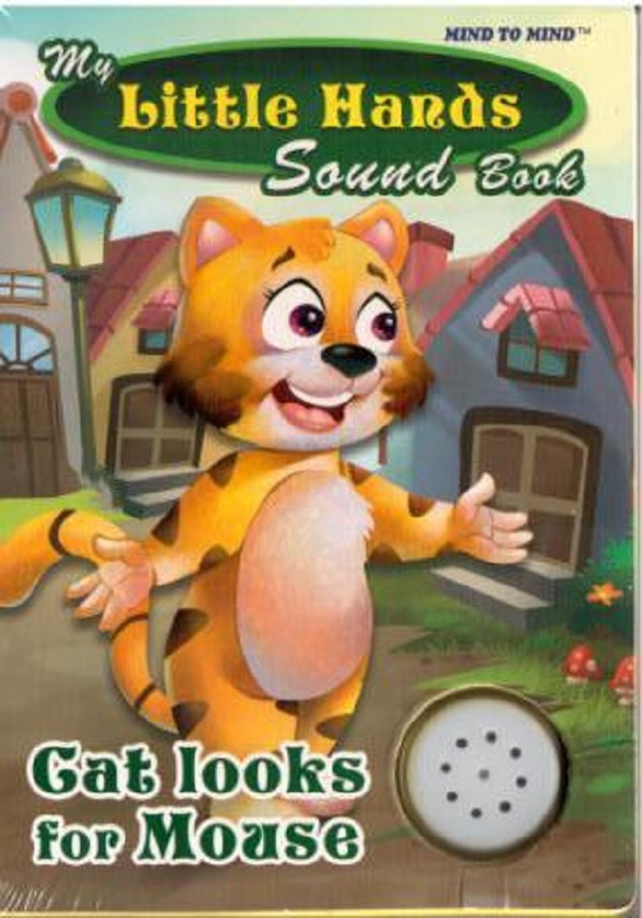 Паперова книга « My Little Hands Sound Book Cat Looks for Mouse» - фото №1