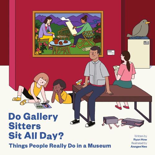 Паперова книга «Do Gallery Sitters Sit All Day?», автор Райан Хоу - фото №1