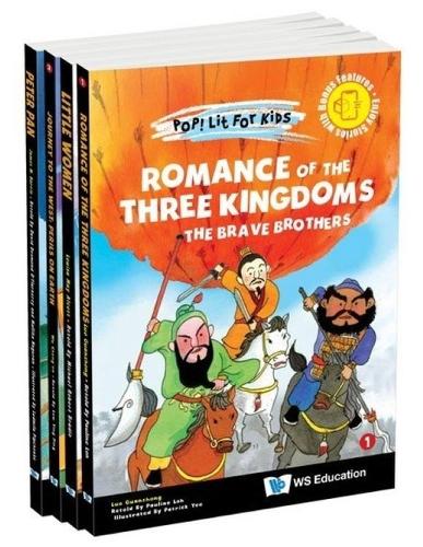 Паперова книга «Pop! Lit For Kids (Set 2)», авторів Ченг'ен Ву, Ло Гуаньчжун, Джеймс Метью Баррі, Луїза Мей Олкотт - фото №1