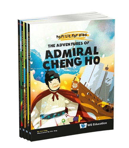 Бумажная книга «Pop! Lit For Kids (Set 3)», авторов Чэнъэнь Ву, Ло Гуаньчжун, Ли Линг Хо, Мигель де Сервантес - фото №1
