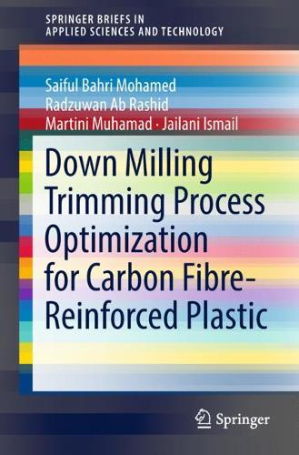 Бумажная книга «Down Milling Trimming Process Optimization for Carbon Fiber-Reinforced Plastic», авторов Джайлани Исмаил, Мартини Мухамад, Радзуван Аб Рашид, Сайфул Бахри Мохамед - фото №1