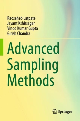 [object Object] «Advanced Sampling Methods», авторів Гіріш Чандра, Джаянт Кшірсагар, Раосахеб Латпате, Винод Кумар Гупта - фото №1