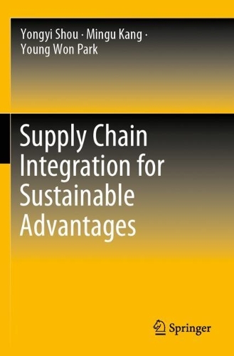 Паперова книга «Supply Chain Integration for Sustainable Advantages», авторів Мінгу Кан, Юн'ї Шоу, Пак Йонг Вон - фото №1