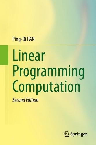 Паперова книга «Linear Programming Computation», автор Пін-Ці Пань - фото №1