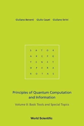 Паперова книга «Principles Of Quantum Computation And Information - Volume Ii: Basic Tools And Special Topics», авторів Джуліано Бененті, Джуліано Стріні, Джуліо Казаті - фото №1