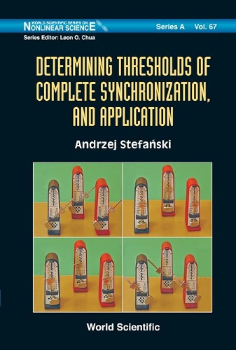 Бумажная книга «Determining Thresholds Of Complete Synchronization, And Application», автор Анджей Стефанский - фото №1