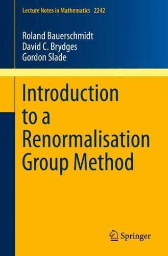 [object Object] «Introduction to a Renormalisation Group Method», авторів Девід К. Бріджес, Гордон Слейд, Роланд Бауершмідт - фото №1