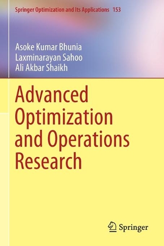 [object Object] «Advanced Optimization and Operations Research», авторів Алі Акбар Шейх, Асок Кумар Бхунія, Лаксмінараян Саху - фото №1