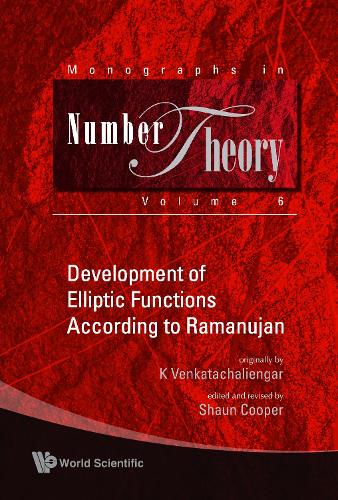 Паперова книга «Development Of Elliptic Functions According To Ramanujan», автор К. Венкатачалієнгар - фото №1