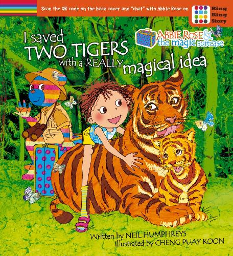 [object Object] «Abbie Rose and the Magic Suitcase: I Saved Two Tigers With a Really Magical Idea», автор Нил Хамфрис - фото №1