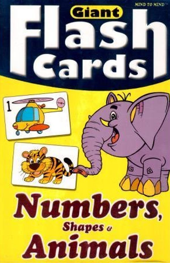 [object Object] «Giant Flash Cards Numbers, Shapes and Animals» - фото №1