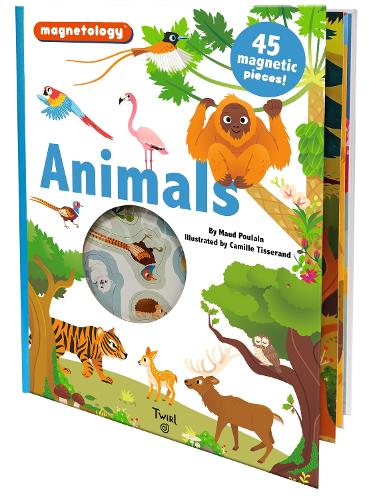 Паперова книга «Magnetology: Animals», автор Мод Пулен - фото №1