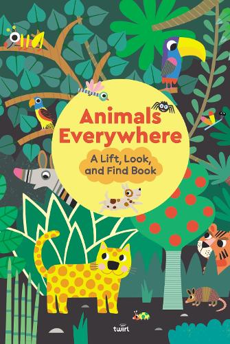 Бумажная книга «Animals Everywhere: A Lift, Look, and Find Book», автор Стефани Бабин - фото №1