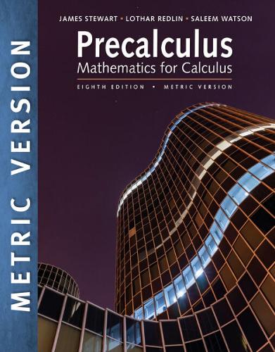 [object Object] «Precalculus: Mathematics for Calculus, International Metric Edition», автор Джеймс Стюарт - фото №1