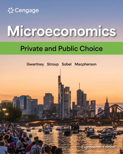 Паперова книга «Microeconomics: Private and Public Choice», авторів Девід Макферсон, Джеймс Гвартні, Річард Строуп, Рассел Собел - фото №1