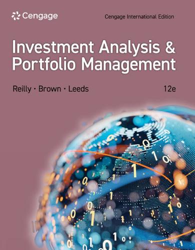 Бумажная книга «Investment Analysis and Portfolio Management, Cengage International Edition», авторов Фрэнк Рейли, Кит Браун, Сэнфорд Лидс - фото №1
