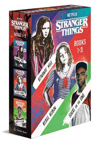 Бумажная книга «Stranger Things Boxed Set, Books 1-3: Runaway Max, Rebel Robin, and Lucas on the Line» - фото №1