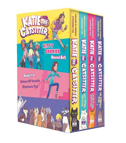 Бумажная книга «Katie the Catsitter; Best Friends for Never; Secrets and Sidekicks; The Purrfect Plan : (A Graphic Novel Boxed Set)», авторов Колин А. Ф. Венабл, Стефани Юэ - фото №1