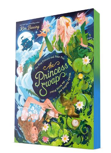 Паперова книга «The Frog Princess and Peter Pan (or, Wendy Darling and the Secret Prince)», автор Кім Бассінґ - фото №1