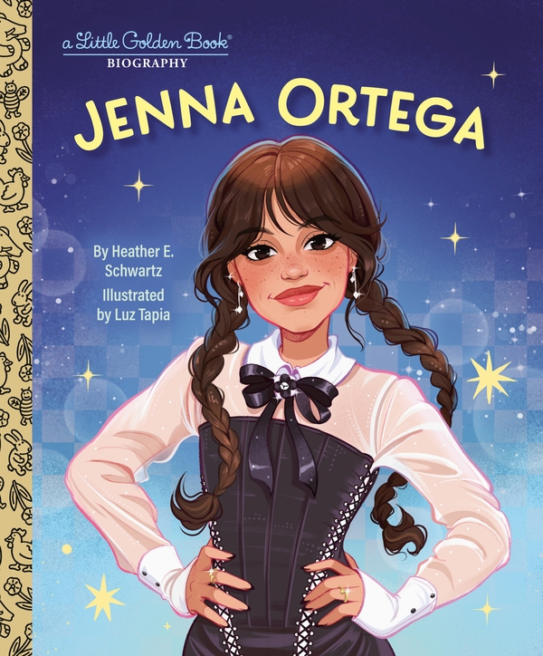 Бумажная книга «Jenna Ortega: A Little Golden Book Biography», автор Хизер Э. Шварц - фото №1