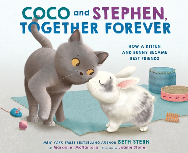 Бумажная книга «Coco and Stephen, Together Forever: How a Kitten and Bunny Became Best Friends», автор Маргарет Макнамара - фото №1