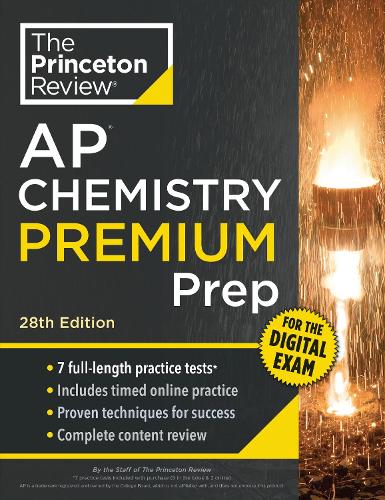Паперова книга «Princeton Review AP Chemistry Premium Prep, 28th Edition: 7 Practice Tests + Digital Practice Online + Content Review», автор The Princeton Review - фото №1