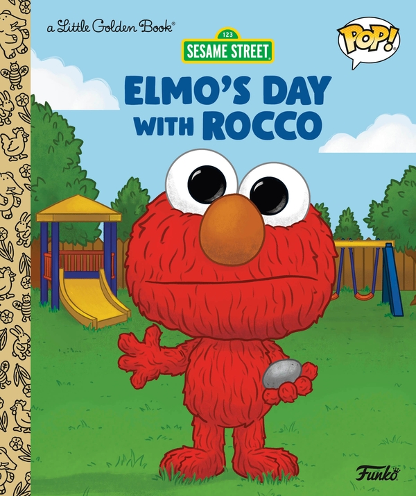 Бумажная книга «Sesame Street: Elmo's Day with Rocco (Funko Pop!)», автор Golden Books - фото №1