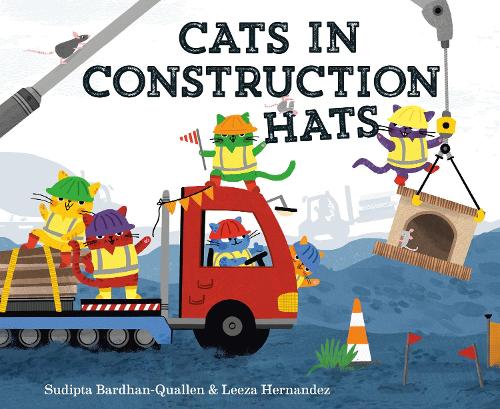 Бумажная книга «Cats in Construction Hats», авторов Лиза Эрнандес, Судипта Бардхан-Кваллен - фото №1