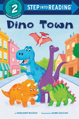 Бумажная книга «Dino Town», автор Маргарет Бакли - фото №1