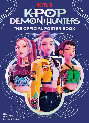 Бумажная книга «KPop Demon Hunters: The Official Poster Book», автор Рэндом Хаус - фото №1
