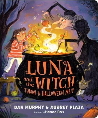 Паперова книга «Luna and the Witch Throw a Halloween Party», авторів Обрі Плаза, Ден Мерфі - фото №1