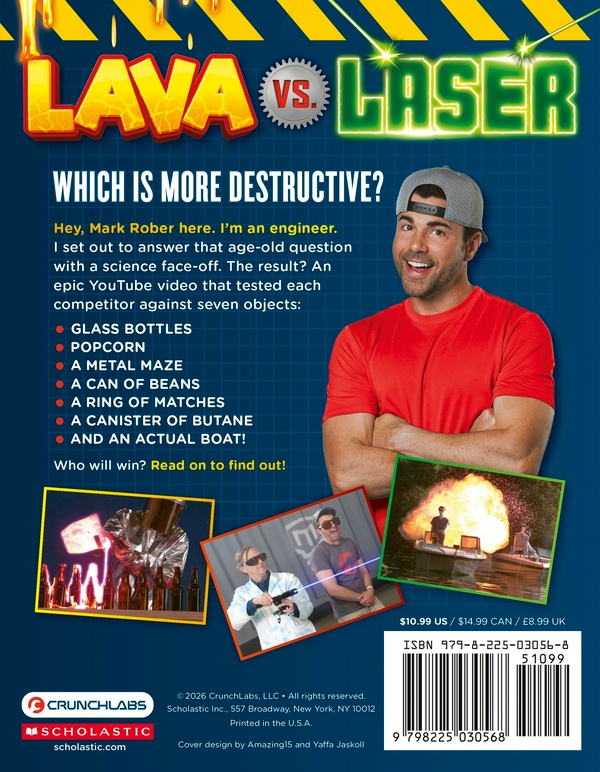 Паперова книга «Lava Vs. Laser» - фото №1
