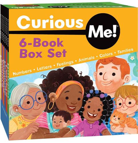 Бумажная книга «Curious Me!® 6-Book Box Set (Numbers, Letters, Colors, Feelings, Animals, and Families)», автор Дона Хервек Райс - фото №1