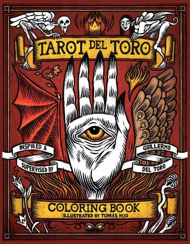 Паперова книга «Tarot del Toro Coloring Book», автор Insight Editions - фото №1