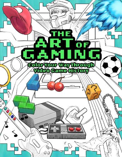 Паперова книга «The Art of Gaming: Color Your Way Through Video Game History», автор Insight Editions - фото №1