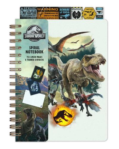 Бумажная книга «Jurassic World Spiral Notebook», автор Insight Editions - фото №1