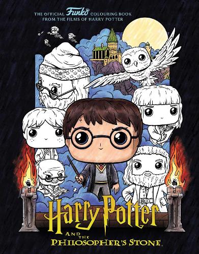 Бумажная книга «Funko Pop! Harry Potter Philosopher's Stone Colouring Book», автор Insight Editions - фото №1