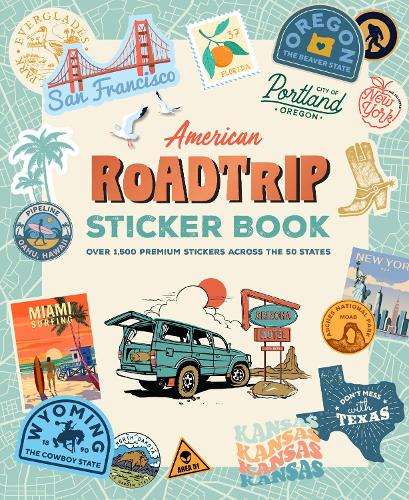 Paper book «American Road Trip Sticker Book», author Insight Editions / Insight Editions /  - фото №1