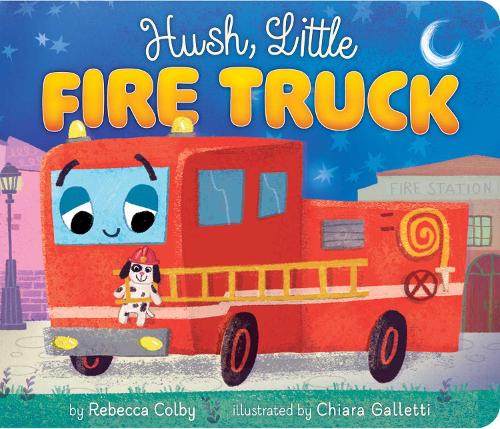 Паперова книга «Hush, Little Fire Truck», автор Ребекка Колбі - фото №1