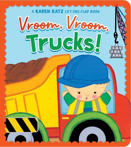 Паперова книга «Vroom, Vroom, Trucks!», автор Карен Кац - фото №1