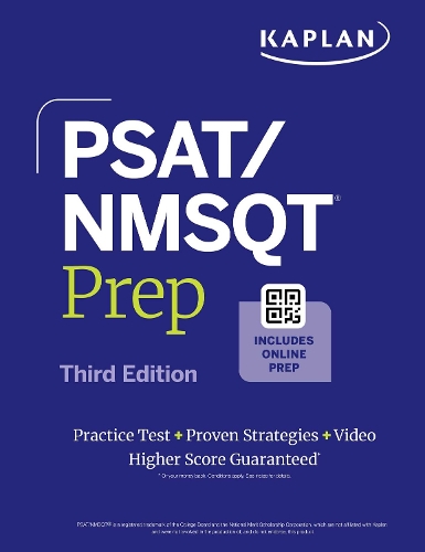 Paper book «PSAT/NMSQT Prep, Third Edition: Includes a Full Length Practice Test + 100s of Practice Questions + 1 Year Access Online Quizzes and Video Instruction (Kaplan Test Prep)», author Kaplan Test Prep / Kaplan Test Prep /  - фото №1
