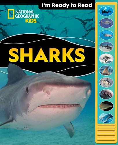 Бумажная книга «National Geographic Kids: Sharks I'm Ready to Read Sound Book» - фото №1